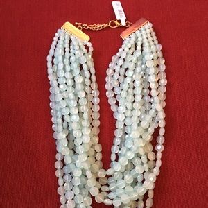 New Neiman Marcus necklace  green multi strands